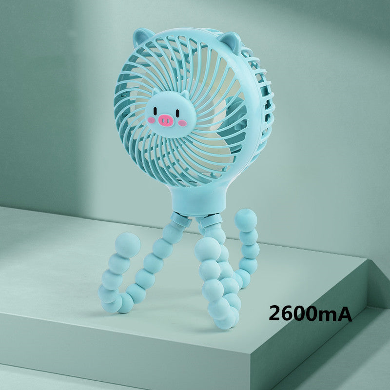 Stroller Octopus Small Fan For Baby