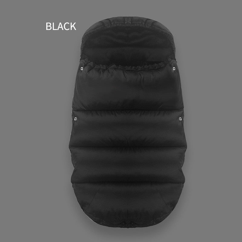 Baby stroller windshield foot cover