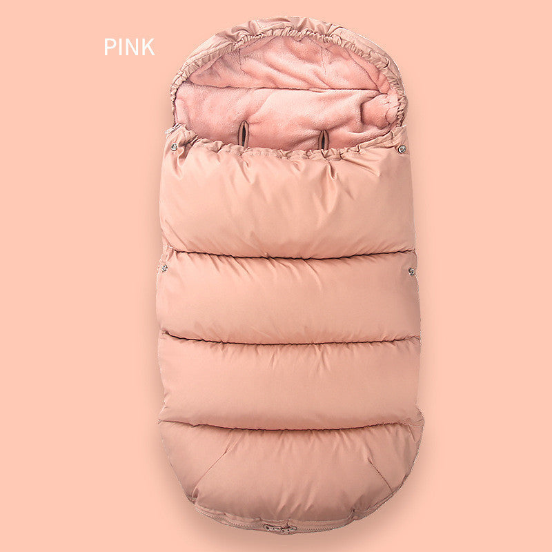 Baby stroller windshield foot cover