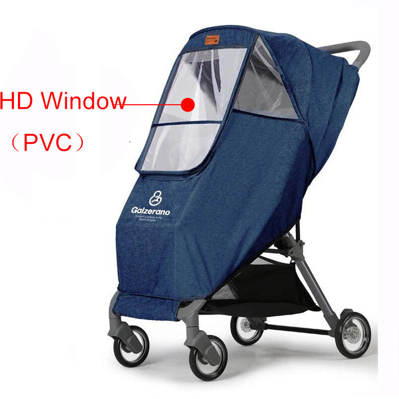 Stroller rain cover baby carriage