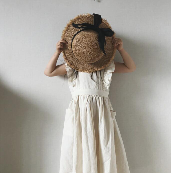 Pure Color Princess Dresses For Girls