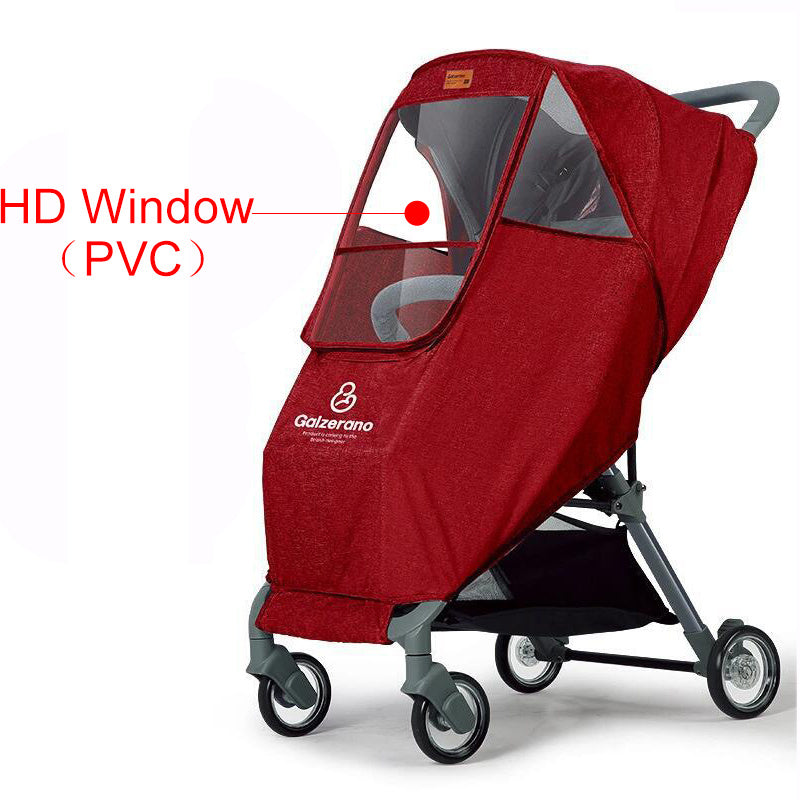 Stroller rain cover baby carriage