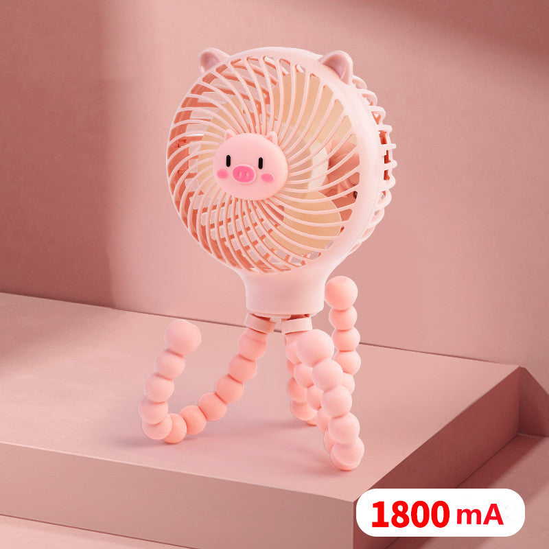 Stroller Octopus Small Fan For Baby
