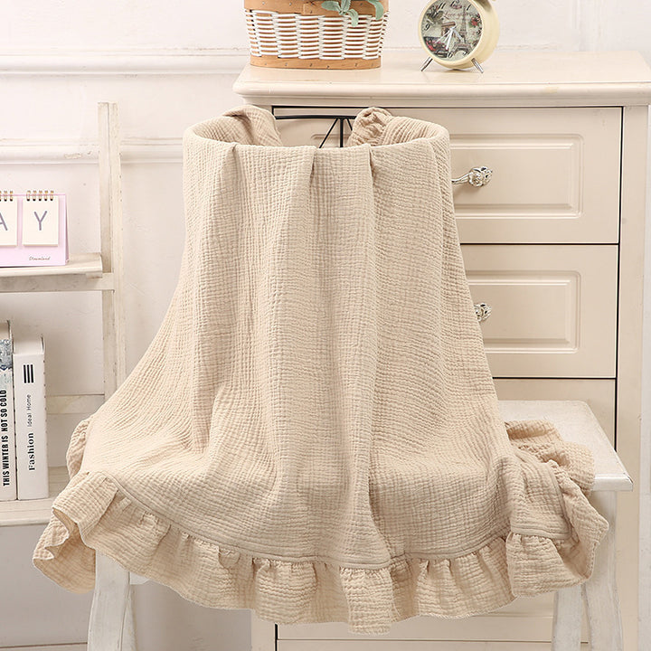 Lotus Leaf Baby Bath Towel Blanket