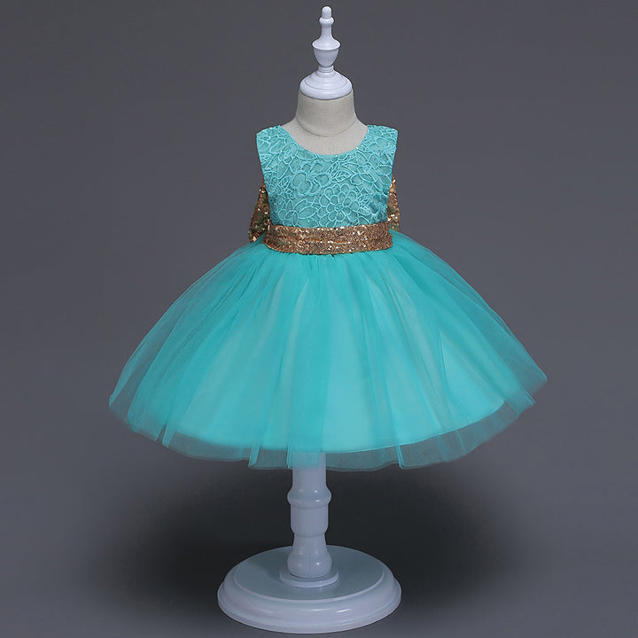 The summer and sequins big bow skirts