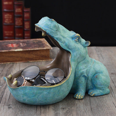 Hippo Decoration Creative Organizer Ornament