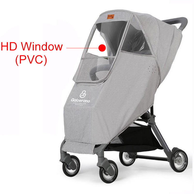 Stroller rain cover baby carriage