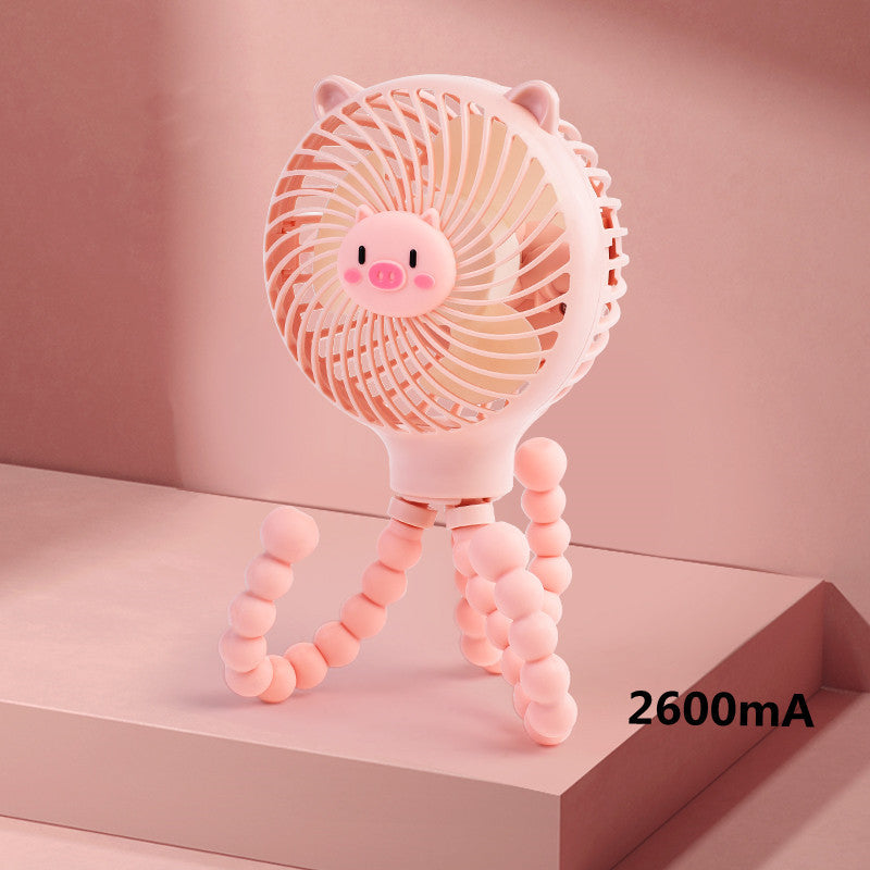 Stroller Octopus Small Fan For Baby