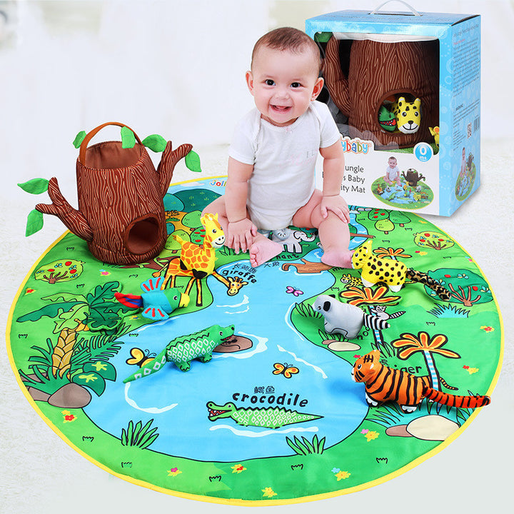 Baby Blanket Early Education Animal Toys