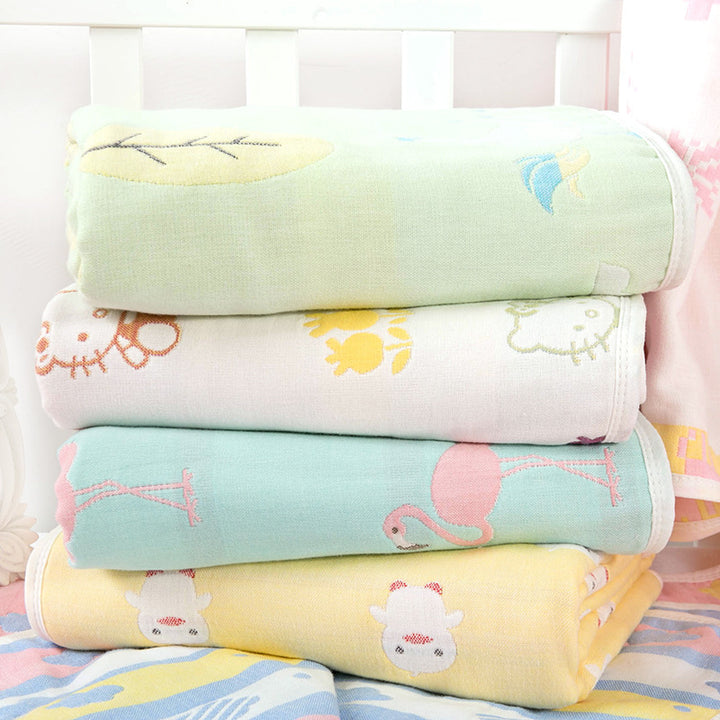 Printing Gauze Bath Towel Baby