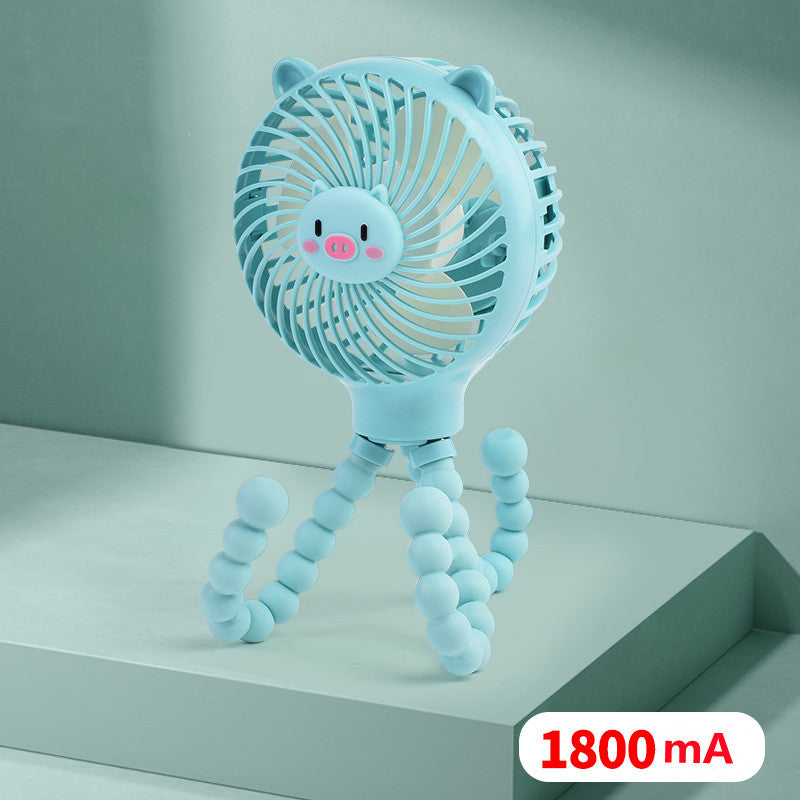 Stroller Octopus Small Fan For Baby
