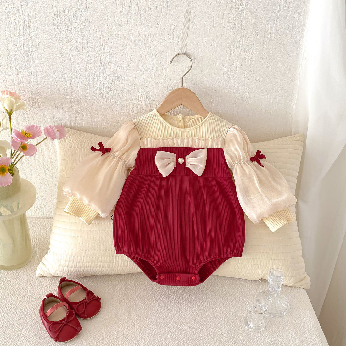 Puff Sleeve Bottom-covering Rompers