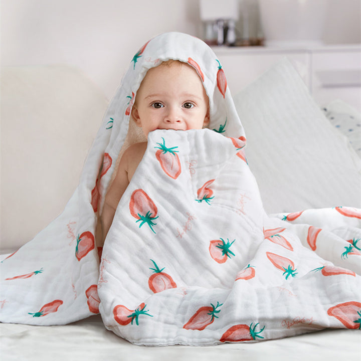 Super Soft Absorbent Gauze Bath Towel