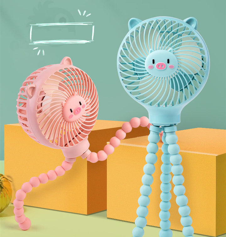 Stroller Octopus Small Fan For Baby